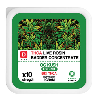 LIVE ROSIN BADDER CONCENTRATE