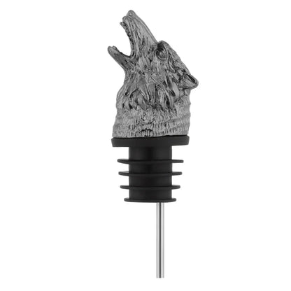 Wolf Head Wine Pourer Stopper - Premium Wine Accessory