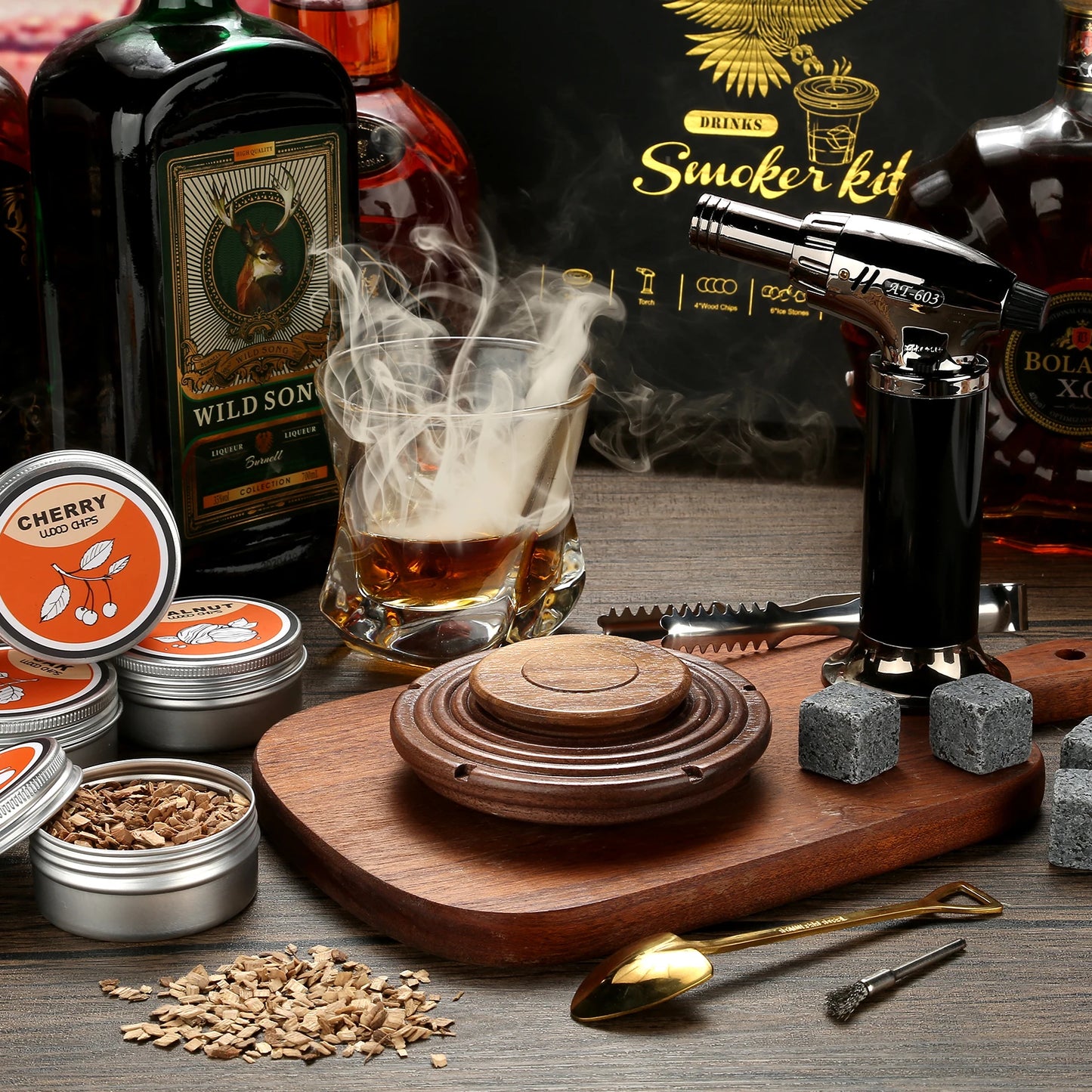 Cocktail Smoker Kit - Transform Your Drinks with Smoky Sophistication