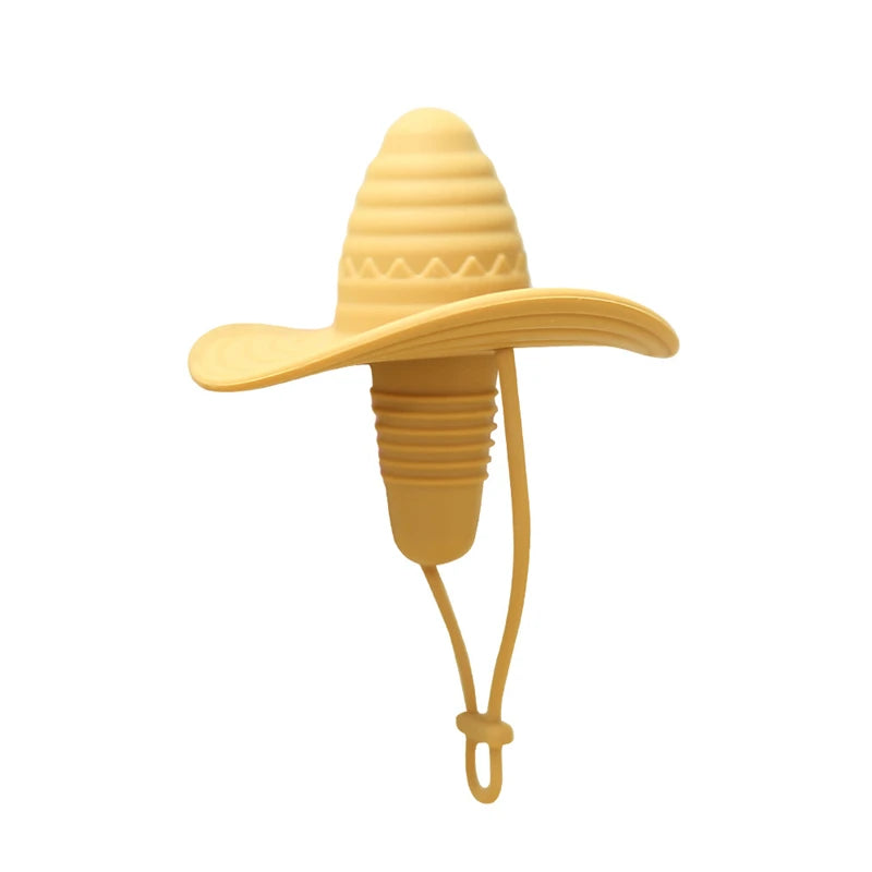 Creative Silicone Cowboy Hat Bottle Stoppers - Keep Your Beverages Fresh in Style