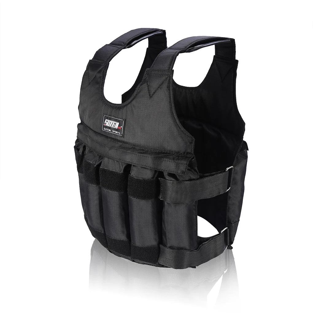 1-20kg Adjustable Weighted Vest for Fitness and Training