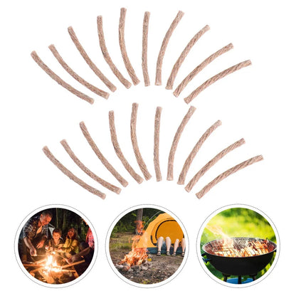 Survival Wick Hemp Fire Starters (10Pcs)