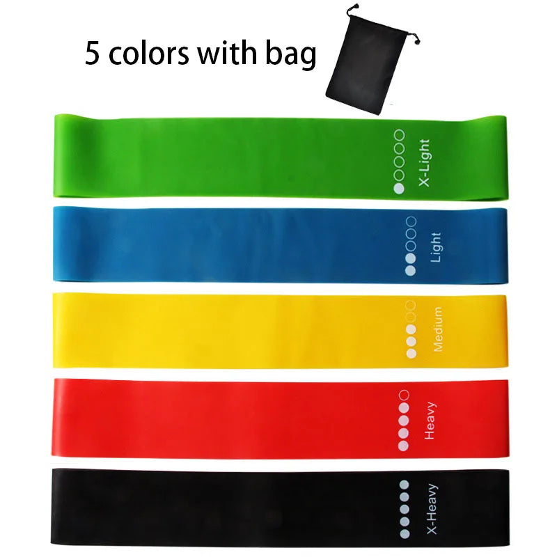 5-Piece Yoga Resistance Bands Set - Up Your Game