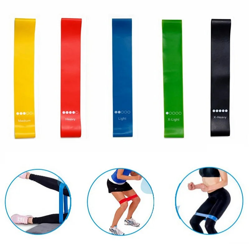 5-Piece Yoga Resistance Bands Set - Up Your Game