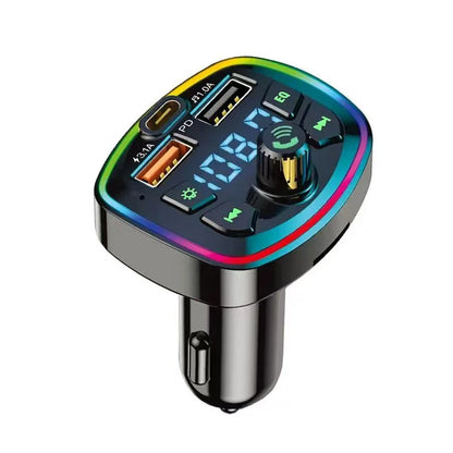 Bluetooth Car Charger FM Transmitter - Your All-in-One Car Companion