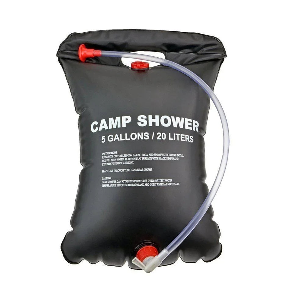 Solar Portable Camping Shower Bag (20L) - Always Stay Fresh and So Clean Clean