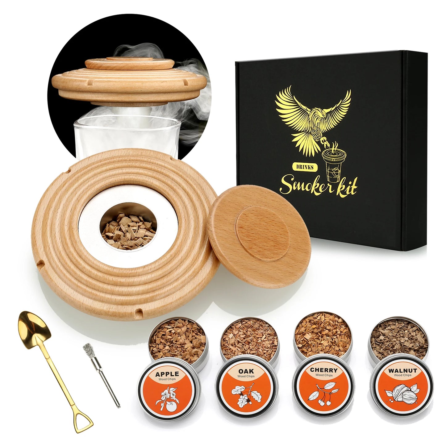 Cocktail Smoker Kit - Transform Your Drinks with Smoky Sophistication