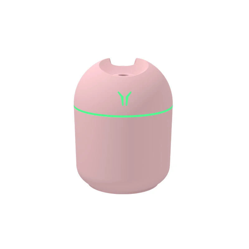 250ml Mini Aroma Oil Diffuser with USB and LED Night Lamp