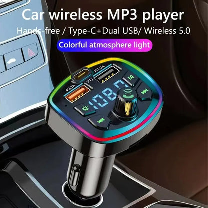 Bluetooth Car Charger FM Transmitter - Your All-in-One Car Companion