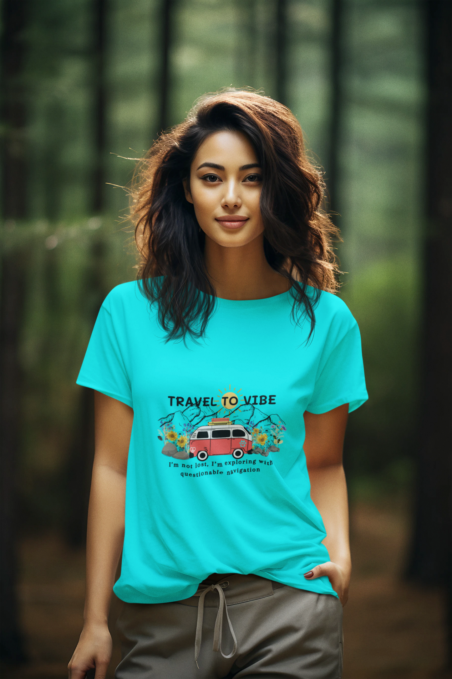 I'm Not Lost, I'm Exploring T-shirt - Adventure With Purpose